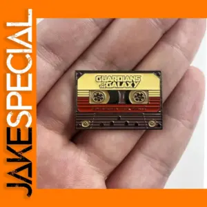 Retro Enamel Music Badge Pin for Backpacks