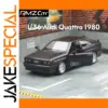 1980 Audi Quattro Die-Cast Model Black 1/36