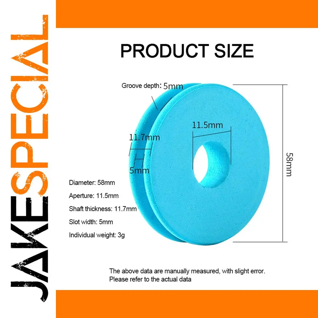 10Pcs EVA Fishing Line Spool Set 1 10Pcs EVA Fishing Line Spool Set