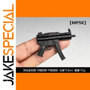 1/6 Scale MP5K Miniature Submachine Gun Model