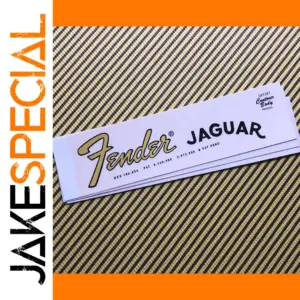 Fender Jaguar Headstock Decal Set of 3