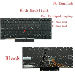 Lenovo ThinkPad X1 Nano Keyboard UK/US/Japanese 15 799bb8ca no logo