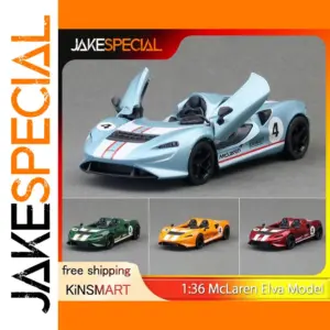 KiNSMART 1:36 McLaren Elva Diecast Hypercar Model
