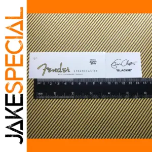 Fender Stratocaster Headstock Decal Set of 3