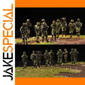 1/72 Scale Russian Soldiers Action Figures Set
