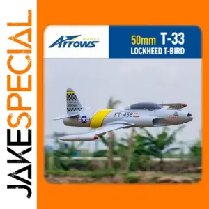 Blue 50mm T-33 Ducted Model Aircraft for Beginners