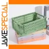 Foldable Storage Crate for Home Organization