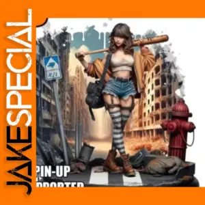 1/24 Resin Wasteland Queen Model Kit for Diorama