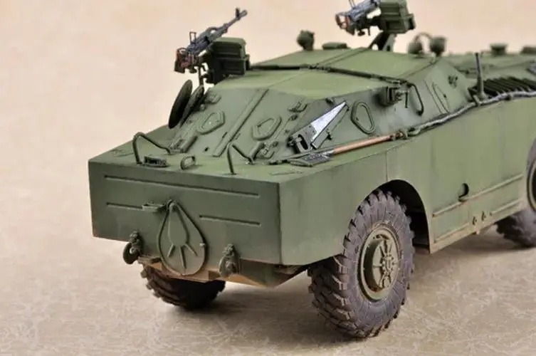Russian BRDM-1 Scout Vehicle Model Kit 1:35 20 Russian BRDM-1 Scout Vehicle Model Kit 1:35 - Image 20