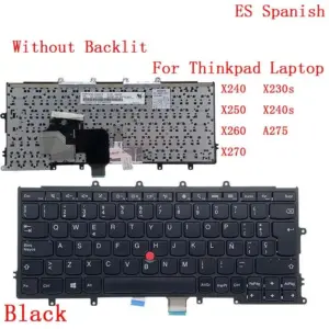 Latin Spanish Backlit Keyboard for Lenovo ThinkPad X270 19 7b509fb0 no logo