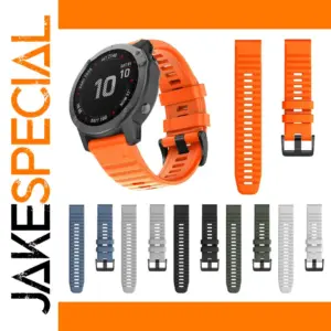 Silicone Watchband for Garmin Fenix 7X/6/5