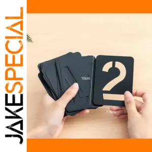 42 Piece Plastic Letter and Number Stencil Set