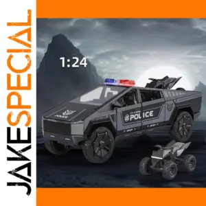 1:24 Diecast Police Pickup Model Toy