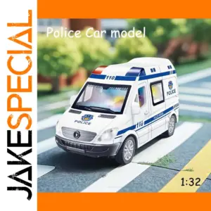 1:32 Scale Emergency Vehicle Model Set