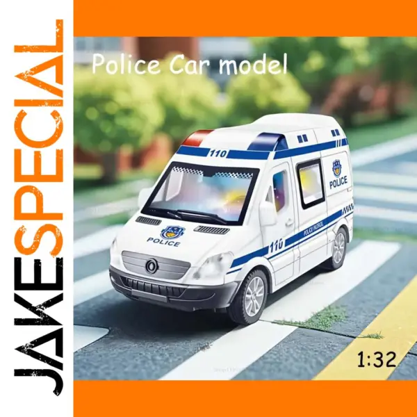 1:32 Scale Emergency Vehicle Model Set