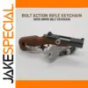 Mini Soft Bullet Gun Keychain Toy