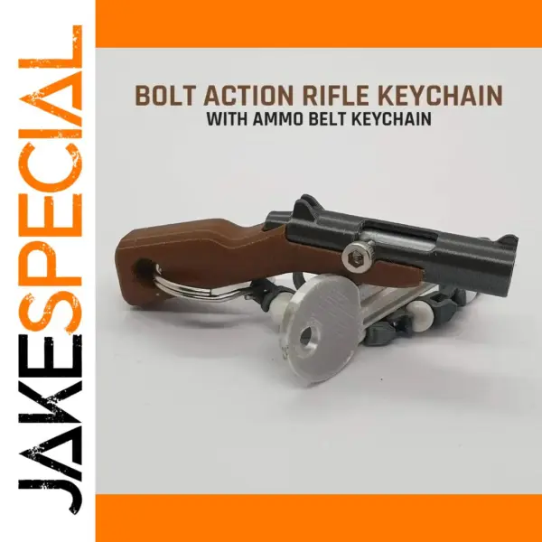 Mini Soft Bullet Gun Keychain Toy