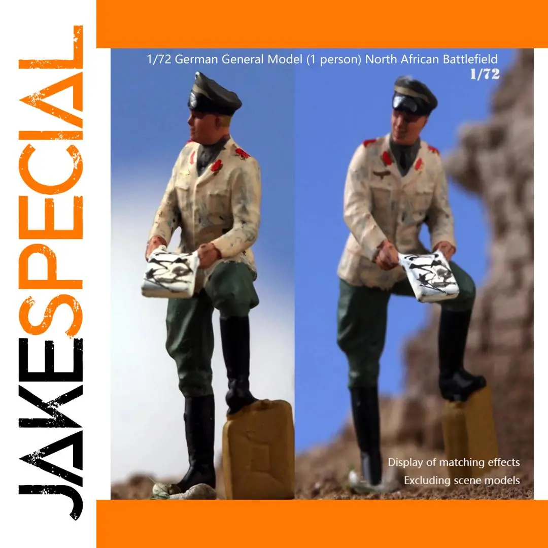 1/72 German North African Battlefield Soldier Model 1 1/72 German North African Battlefield Soldier Model