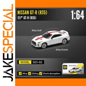 Nissan GT-R R35 1:64 Alloy Model Car