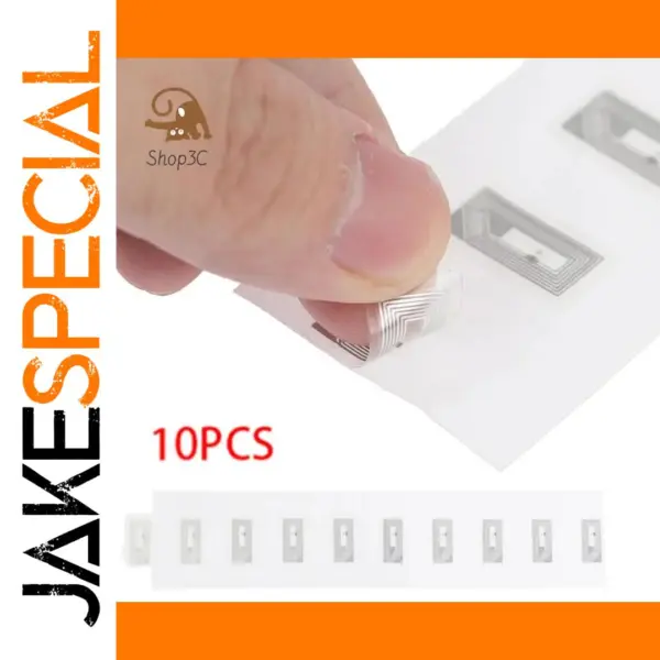 10-Pack NFC NTAG213 Sticker Tags for Smart Labels