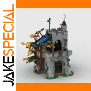 Medieval Forestmen Street View Building Blocks Kit