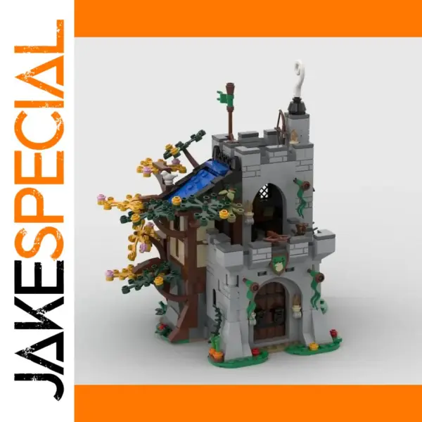 Medieval Forestmen Street View Building Blocks Kit