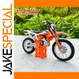Bburago 1:18 KTM-450 SX-F Diecast Motorcycle Model