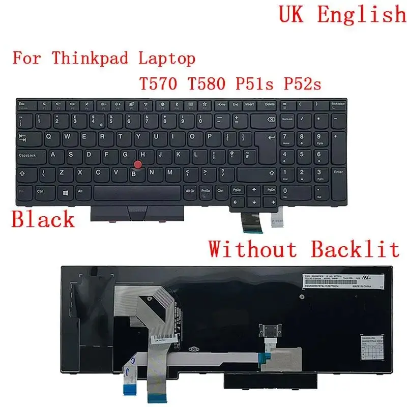 Lenovo ThinkPad T570 P51S P580 Keyboard LAS UK SWS PT 7 Lenovo ThinkPad T570 P51S P580 Keyboard LAS UK SWS PT - Image 7