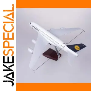 1/160 Scale Lufthansa Airbus A380 Model Plane