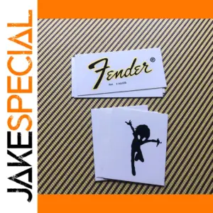 Fender Logo Headstock Decal Set of 3