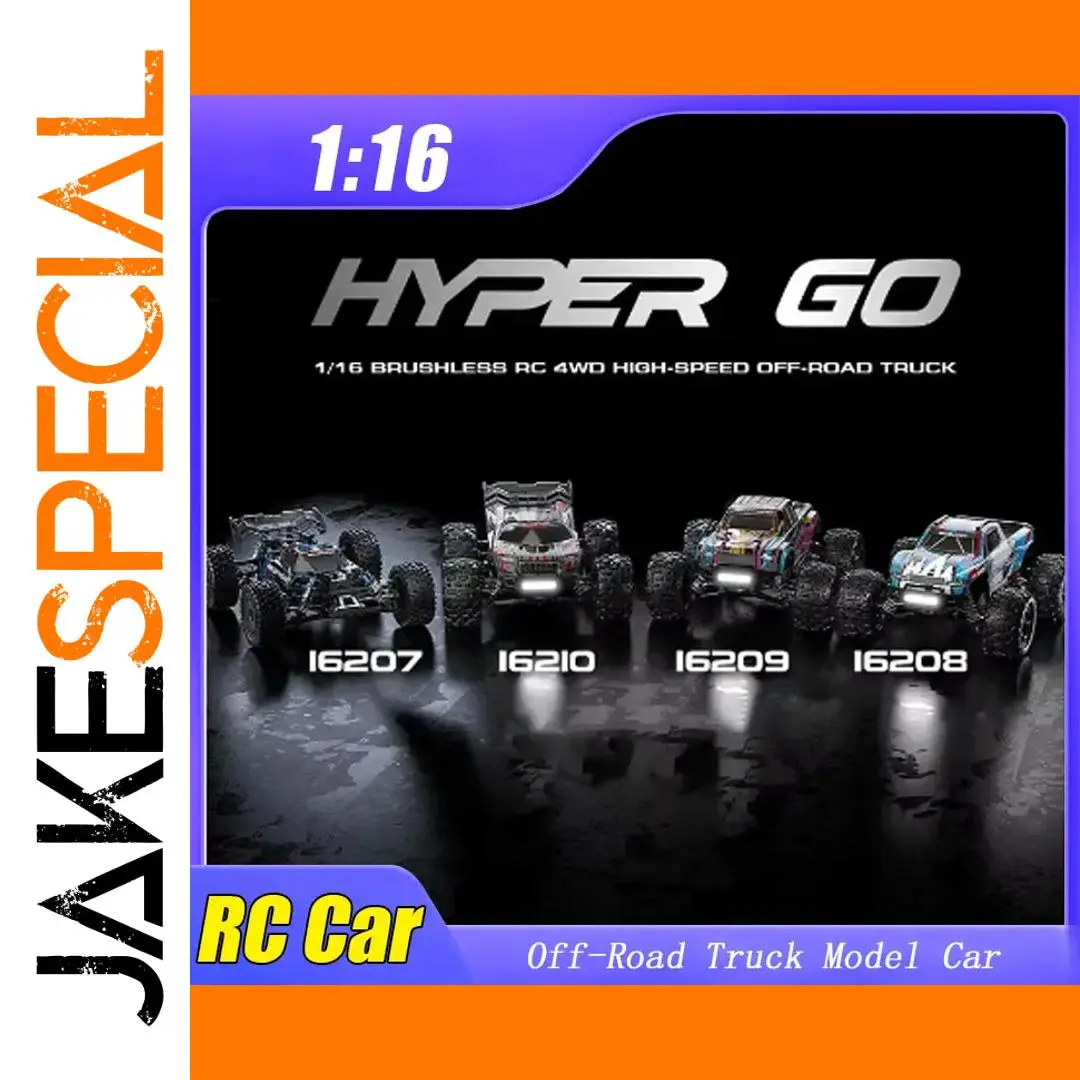 Brushless 1/16 RC Racing Car Model MJX 16207 1 Brushless 1/16 RC Racing Car Model MJX 16207