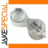 Portable Folding Jewelry Magnifier with 10X-30X Magnification