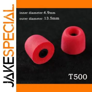100 Pack T500 Foam Ear Pads for Headphones