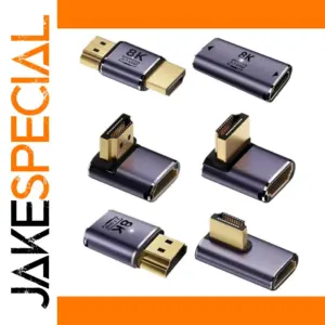 HDMI-Compatible Female to Male Adapter UHD2.1