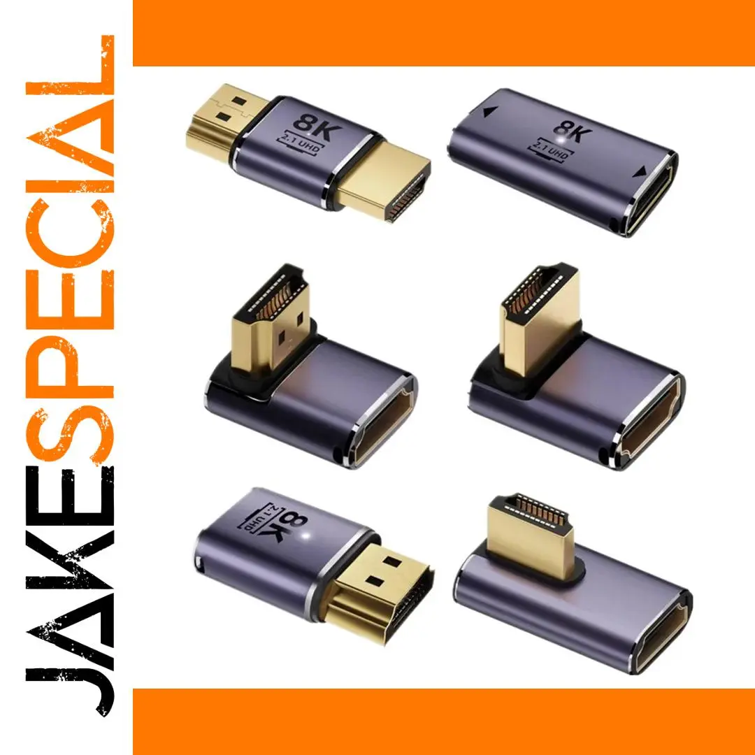 HDMI-Compatible Female to Male Adapter UHD2.1 1 HDMI-Compatible Female to Male Adapter UHD2.1