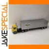 Diecast IXO 1/43 Scale White Trailer Truck Model
