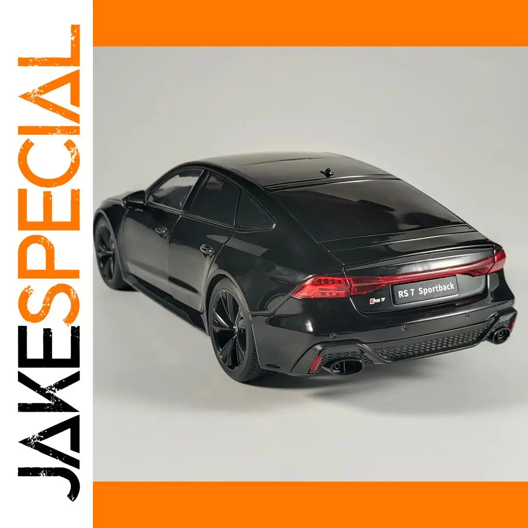 1:18 RS7 Sportback Black Warrior Diecast Model 1 1:18 RS7 Sportback Black Warrior Diecast Model