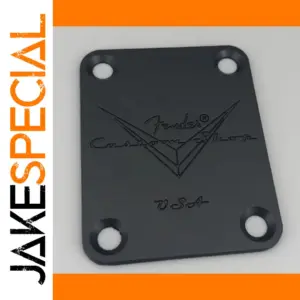 Fender Custom Shop Matte Black Neck Plate