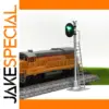 HO Scale Traffic Signal Set with 2-Lights 3pcs