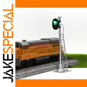 HO Scale Traffic Signal Set with 2-Lights 3pcs
