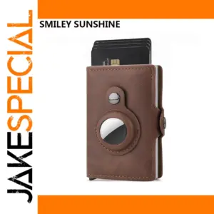 Airtag Wallet with RFID Blocking Card Holder