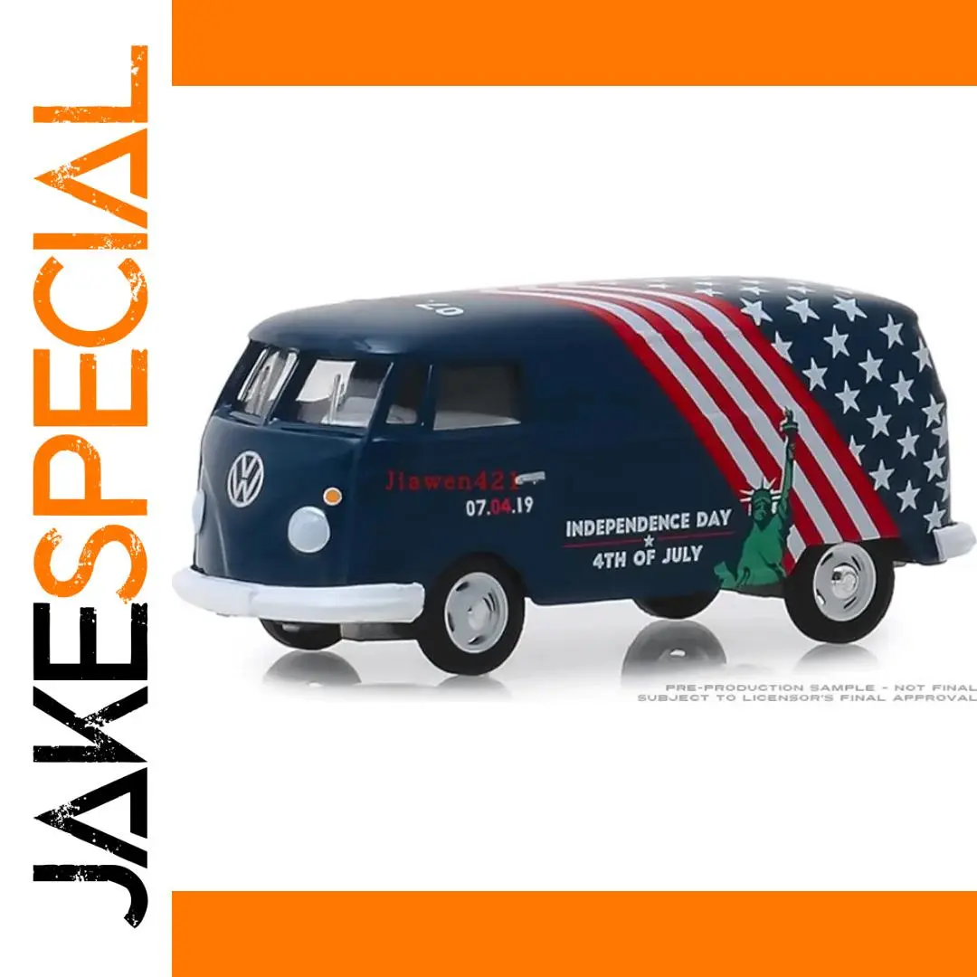 Volkswagen Independence Day Van Model 1:64 1 Volkswagen Independence Day Van Model 1:64
