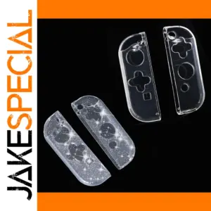 Transparent Glitter TPU Case for Nintendo Switch 2