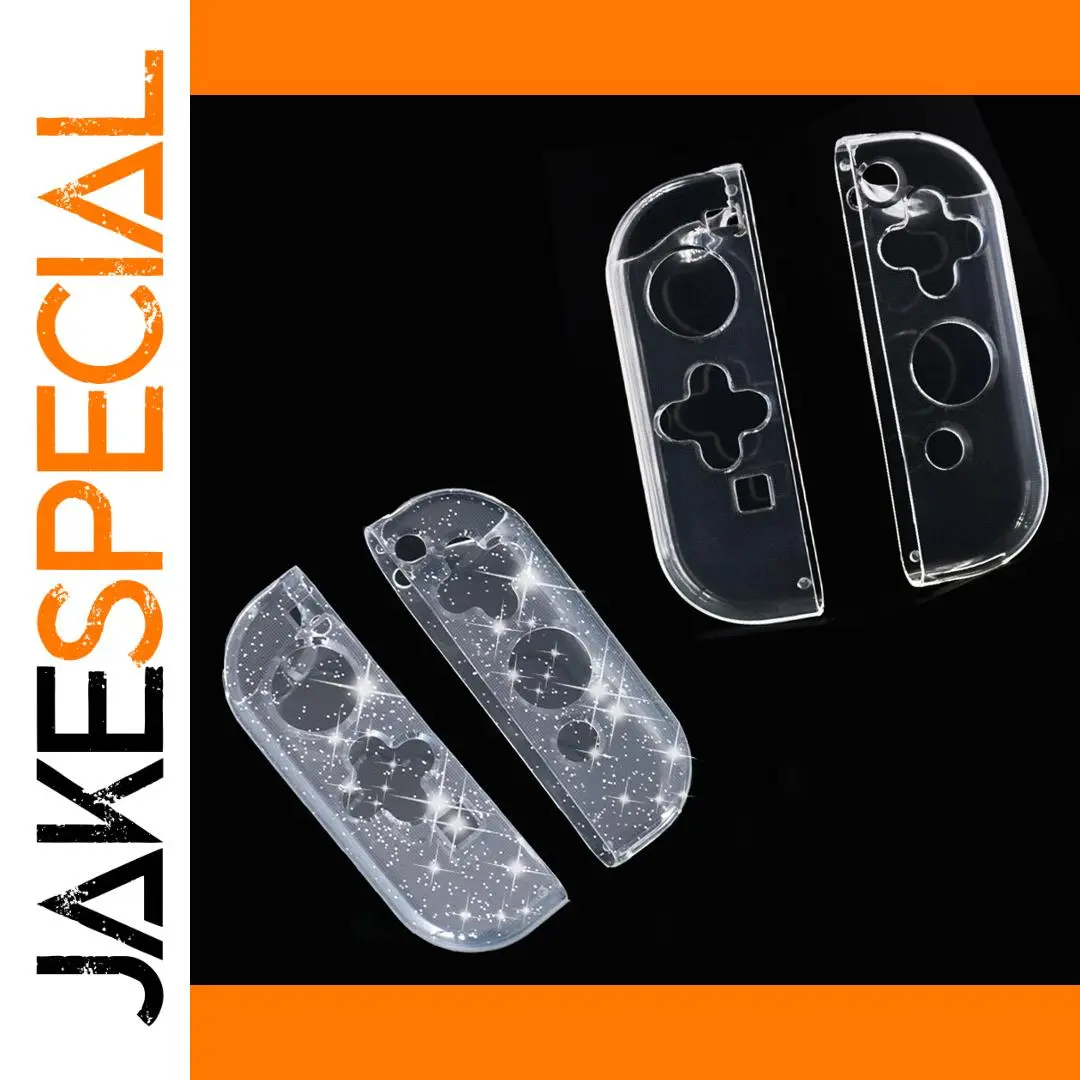 Transparent Glitter TPU Case for Switch 2 1 Transparent Glitter TPU Case for Switch 2