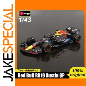 Bburago 1:43 Red Bull RB19 Austin GP Diecast Model