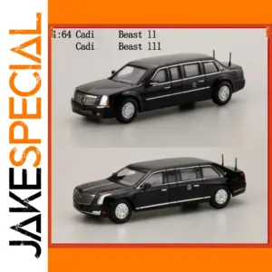 596 Model 1:64 Presidential Car Cadi Alloy Collection