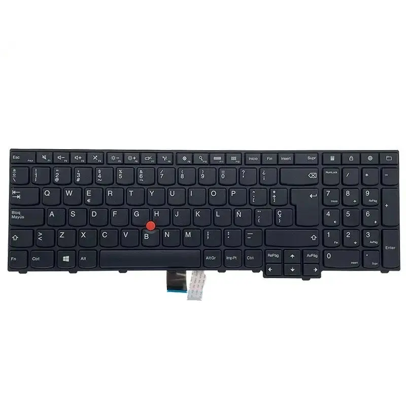 Spanish Backlit Keyboard for Lenovo Thinkpad P50S 2 Spanish Backlit Keyboard for Lenovo Thinkpad P50S - Image 2