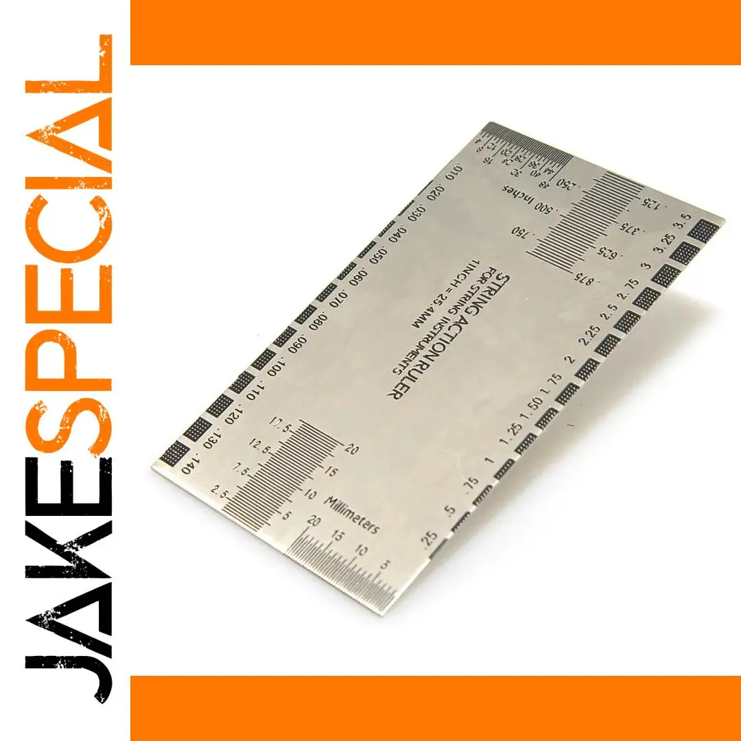 Stainless Steel Guitar String Action Gauge 1 Stainless Steel Guitar String Action Gauge