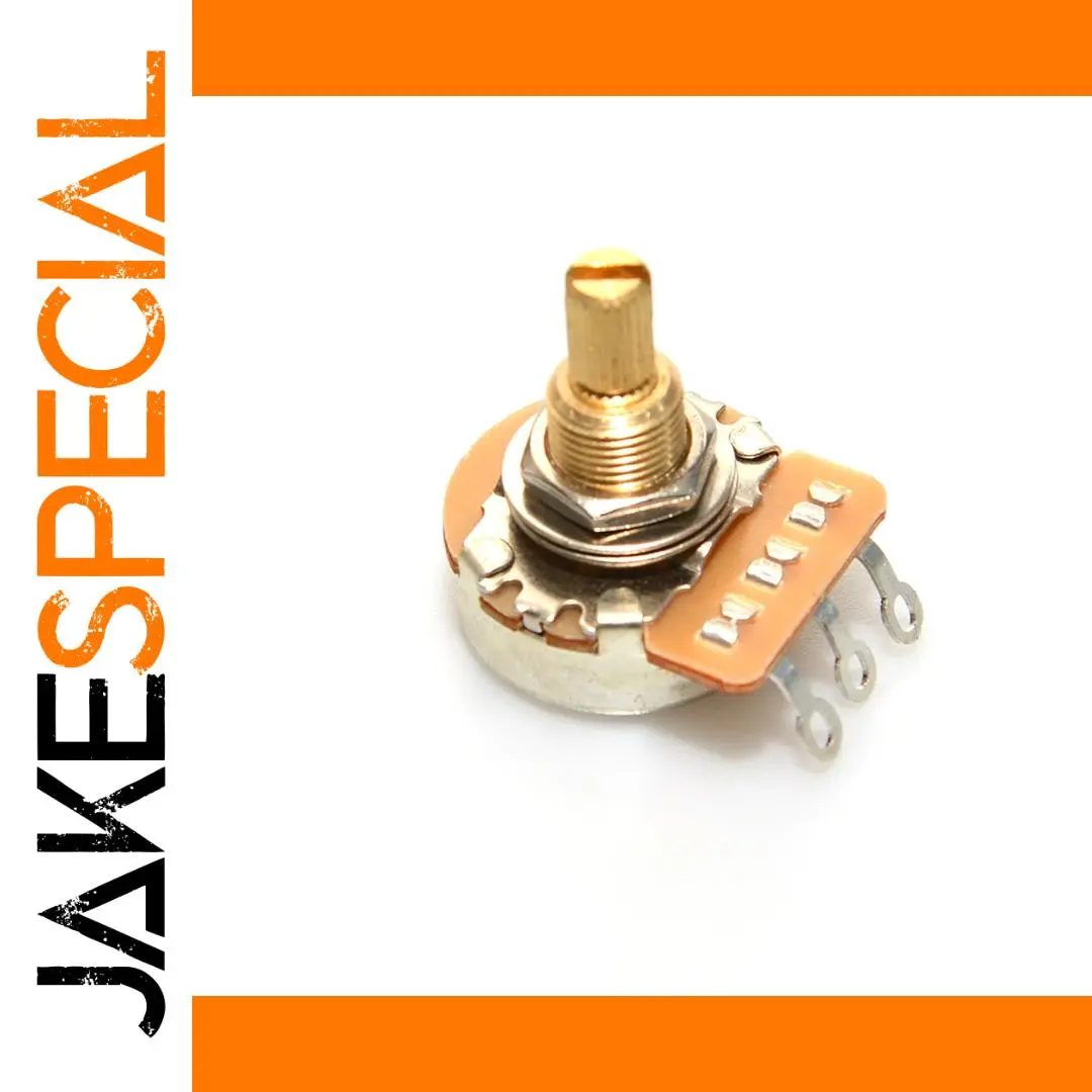 Guitar Potentiometer Short Shaft 250K/500K Option 1 Guitar Potentiometer Short Shaft 250K/500K Option