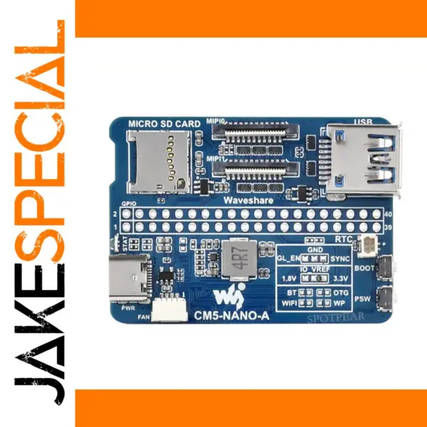 Raspberry Pi Compute Module 5 Nano Base Board